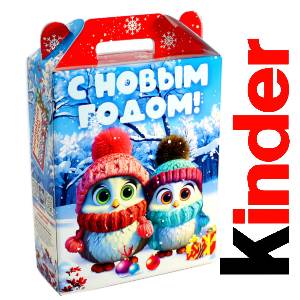 Детский подарок на Новый Год в жестяной упаковке весом 830 грамм по цене 3297 руб в Екатеринбурге